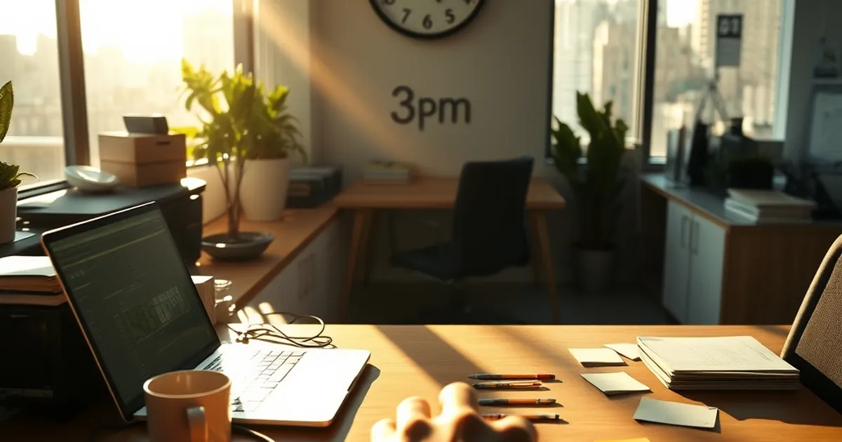 Decision Fatigue Peaks at 3pm — Send the Easy Ask Then