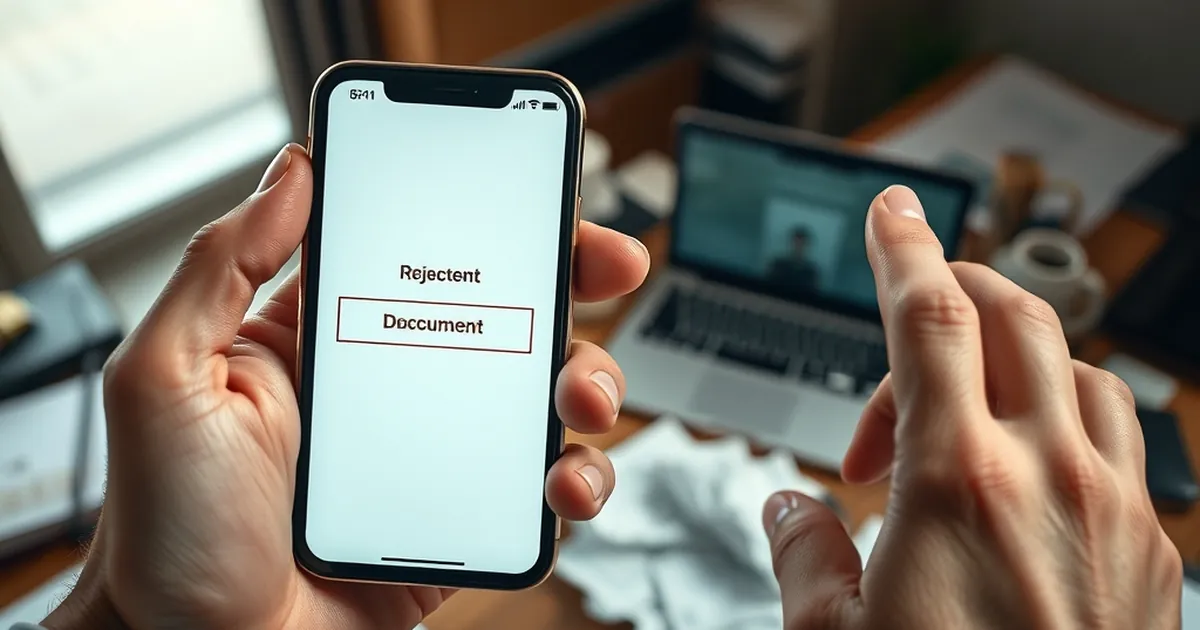 KYC document upload rejects the utility bill twice, 43% quit
