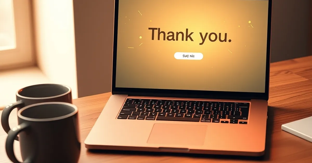 The Thank-You Page Your Email Campaign Is Ignoring